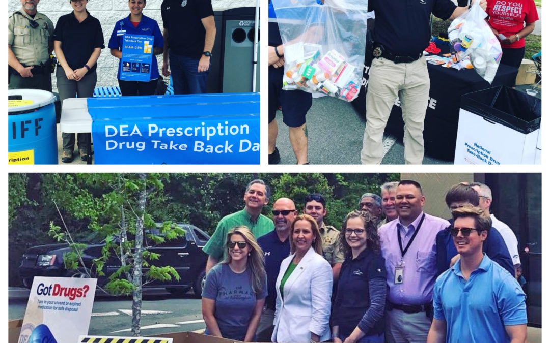 300+ DRUG TAKE BACK DAY LOCATIONS LED TO RECORD BREAKING DAY